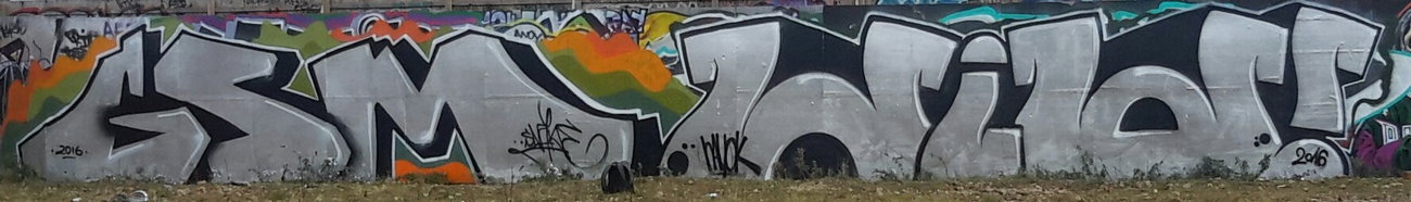Graffiti Wall - Photo by dzik - Wild, Gsm, Hajok