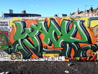 Graffiti Wall - Photo by dzik - Hayog, wild