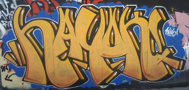 Graffiti Wall - Photo by dzik - Hajok, Wild, Gsm