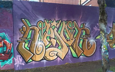 Graffiti Wall - Photo by dzik - Hajok, Wild, Gsm