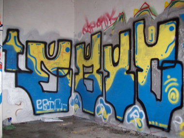 Graffiti Bombing - Photo by ebicpr