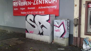 Graffiti Bombing in Mg - Photo by edding3000 - sa (2011)