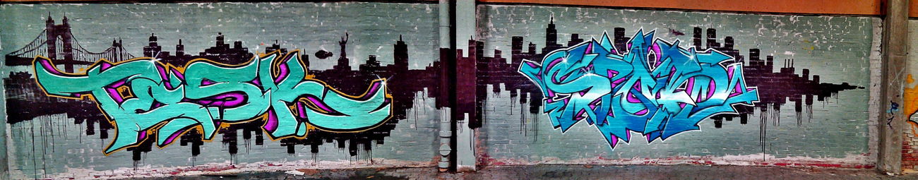 Graffiti Wall in Germany - Photo by edding3000 - Tesk (2012)