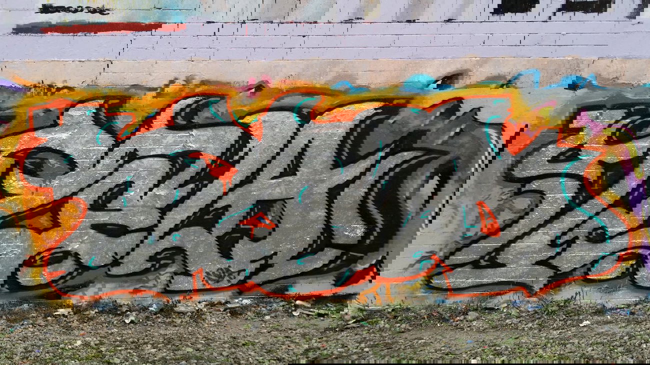 Graffiti Wall - Photo by edding3000 - tesla (2014)