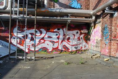 Graffiti Wall - Photo by edding3000 - tesla (2014)