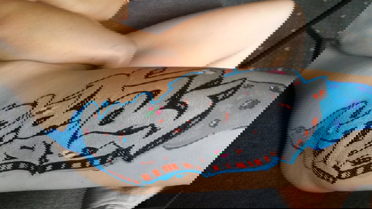 Graffiti Artwork - Photo by edding3000 - tesla (2014)