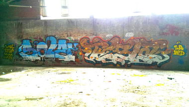 Graffiti Wall - Photo by edding3000 - Sole, Tesla (2014)