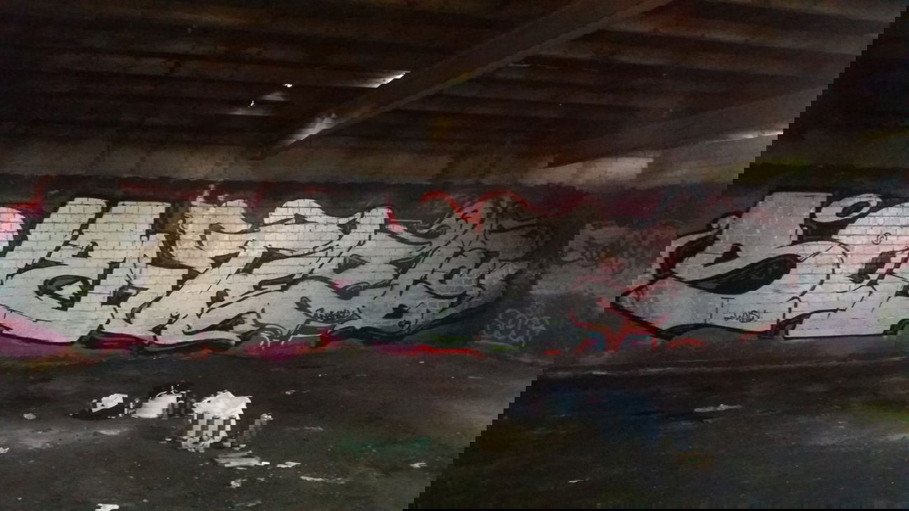 Graffiti Wall - Photo by edding3000 - sole, tesla (2014)