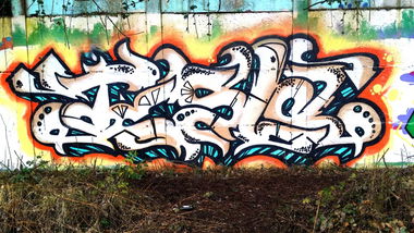 Graffiti Wall - Photo by edding3000 - tesla (2015)