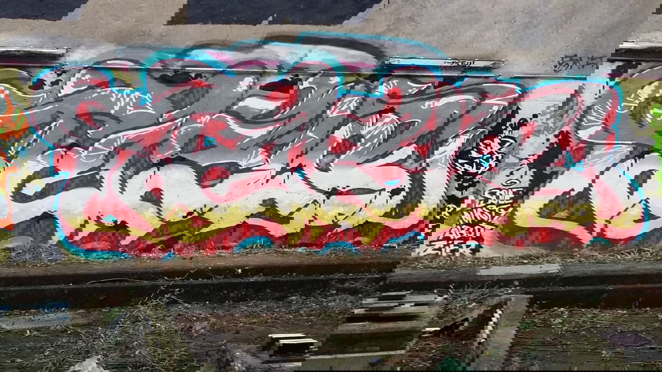 Graffiti Wall - Photo by edding3000 - tesla (2014)