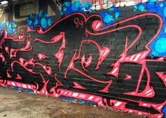 Graffiti Wall - Photo by edding3000 (2021)