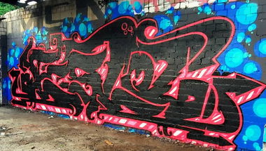 Graffiti Wall - Photo by edding3000 (2021)