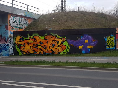 Graffiti Wall - Photo by edding3000 (2017)