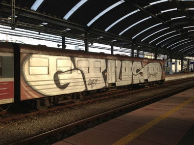 Graffiti Train - Photo by edson - gtus (2013)