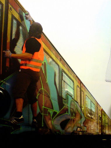 Graffiti Train - Photo by edson