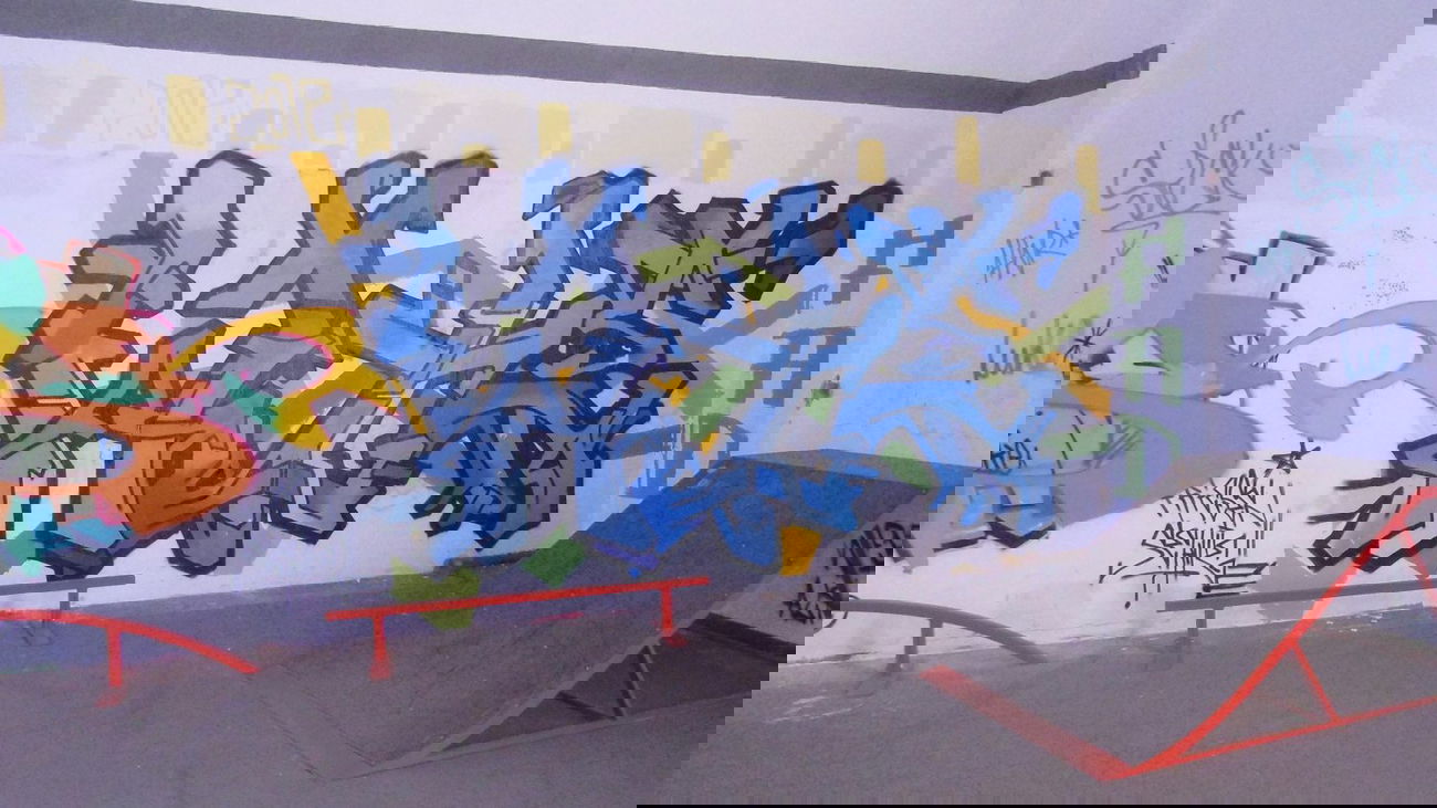 Graffiti Wall in Emden - Photo by efact - Emden, Alte, Post (2013)