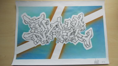 Graffiti Sketch - Photo by efact (2013)