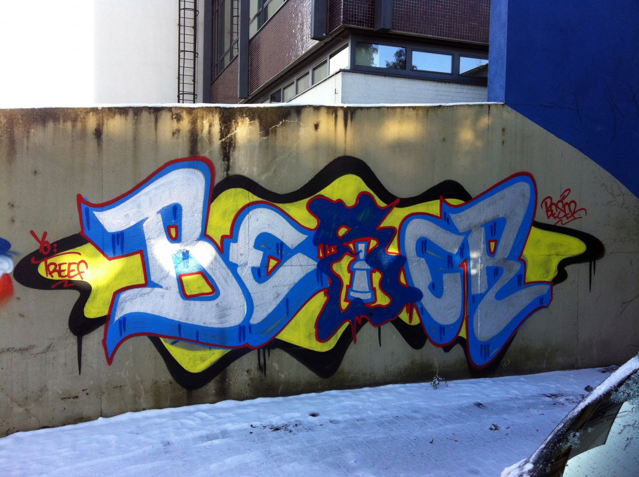 Graffiti Wall - Photo by egal098 - beser, ong