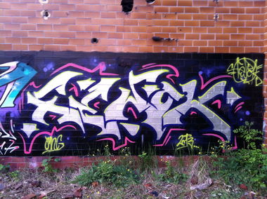 Graffiti Wall - Photo by egal098 - ong, fewok