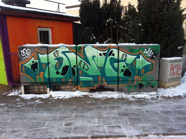 Graffiti Wall - Photo by egal098 - ong