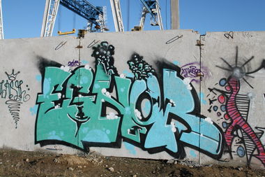 Graffiti Wall - Photo by egnor - ???