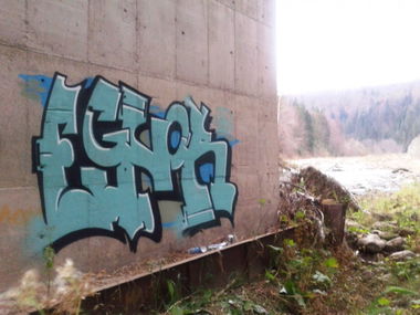 Graffiti Bombing - Photo by egnor