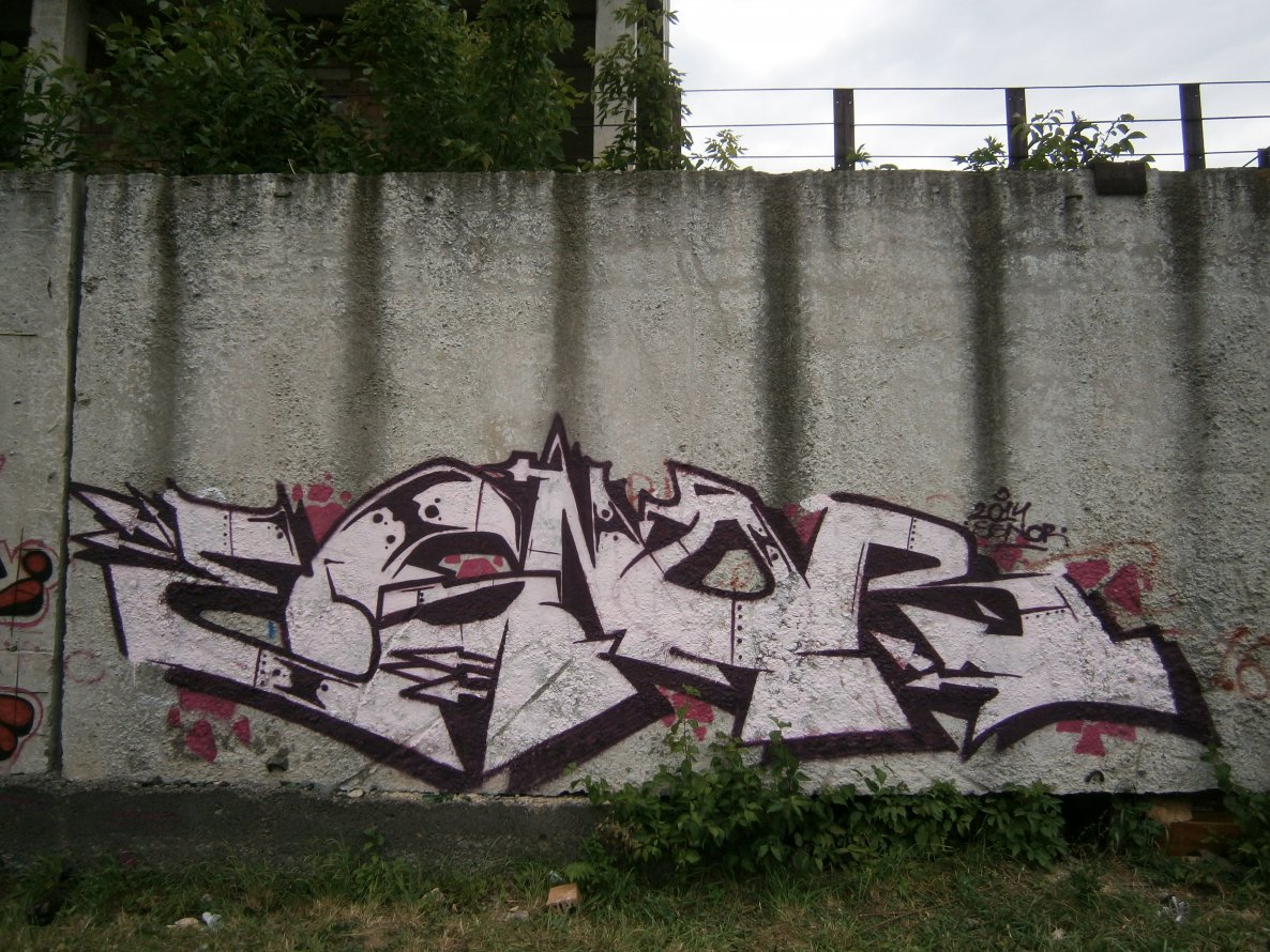 Graffiti Wall - Photo by egnor - graffiti, egnor, pink