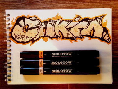 Graffiti Sketch - Photo by egornrm