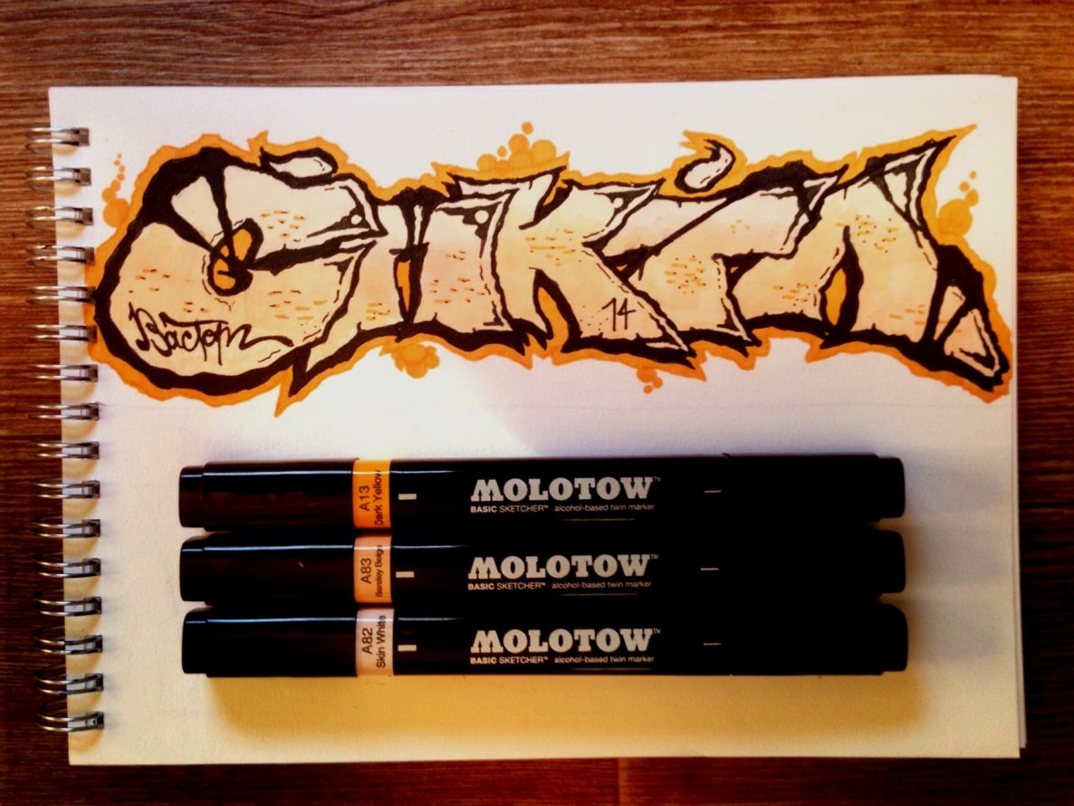 Graffiti Sketch - Photo by egornrm