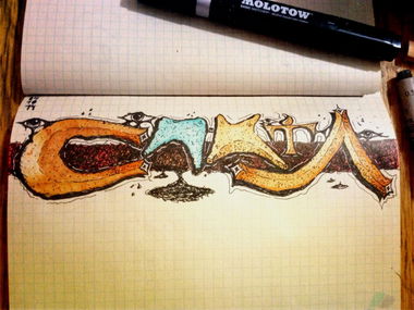 Graffiti Sketch - Photo by egornrm