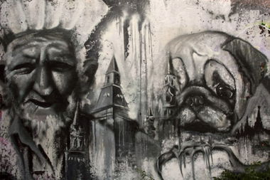 Graffiti Wall in Russia - Photo by egorshkolnikov - egorshkolnikov