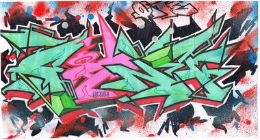 Graffiti Sketch in Glasgow - Photo by eido777 - Eido1, eido, odie
