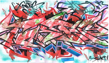 Graffiti Sketch in United Kingdom - Photo by eido777 - eido, eido1, eido777