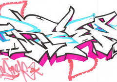 Graffiti Sketch - Photo by eido777 - eido, eido1, odie (2013)