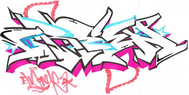 Graffiti Sketch - Photo by eido777 - eido, eido1, odie (2013)