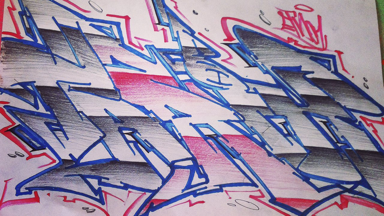 Graffiti Sketch - Photo by eido777 - eido1, tarik, exchange (2014)