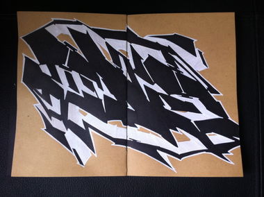 Graffiti Sketch - Photo by eido777 - graffiti, art, blackbook