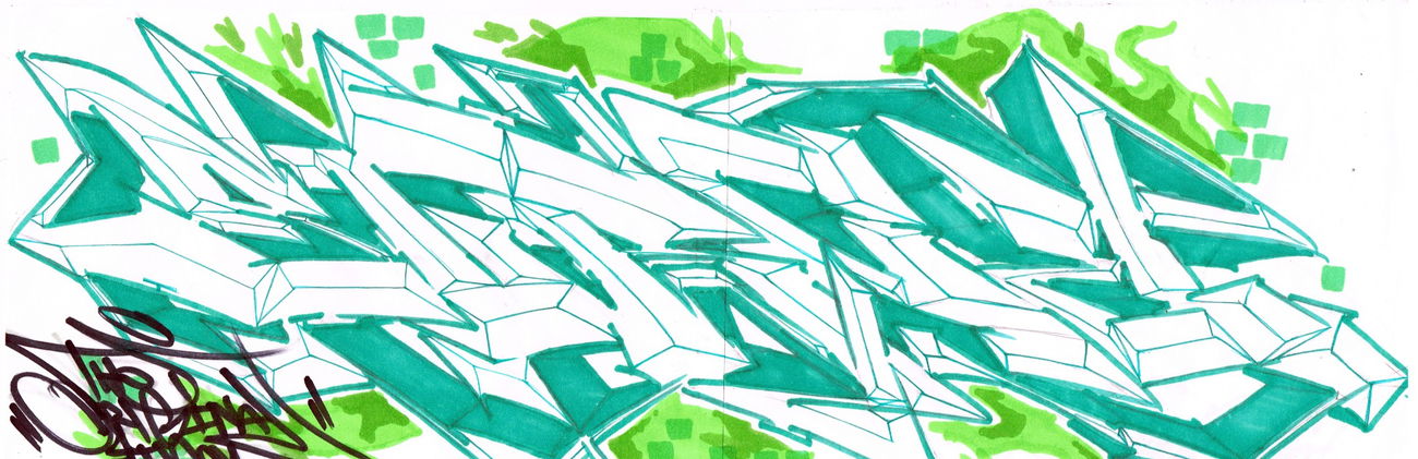 Graffiti Sketch - Photo by eido777 - Graffiti, Sketch, Wildstyle