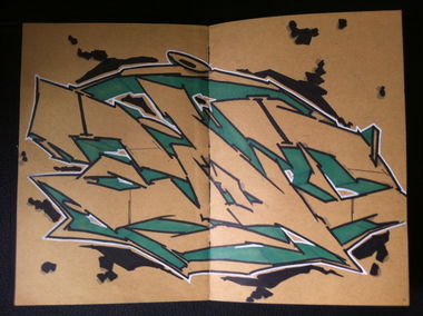 Graffiti Sketch - Photo by eido777 - graffiti, art, blackbook
