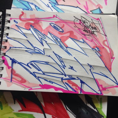 Graffiti Sketch - Photo by eido777 - eido1, graffiti, wildstyle
