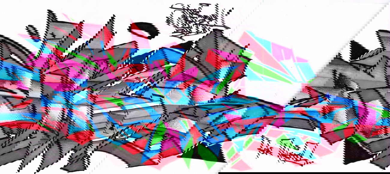 Graffiti Sketch - Photo by eido777 - graffiti, sketch, sketching