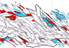Graffiti Sketch - Photo by eido777 - eido1