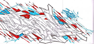 Graffiti Sketch - Photo by eido777 - eido1