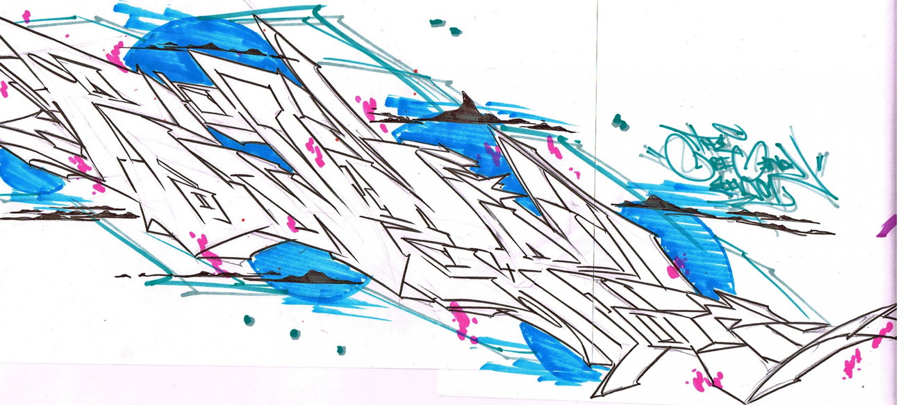 Graffiti Sketch - Photo by eido777
