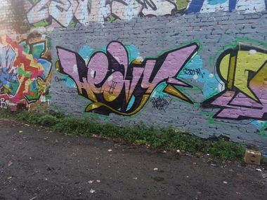 Graffiti Wall - Photo by eiersalat - köln