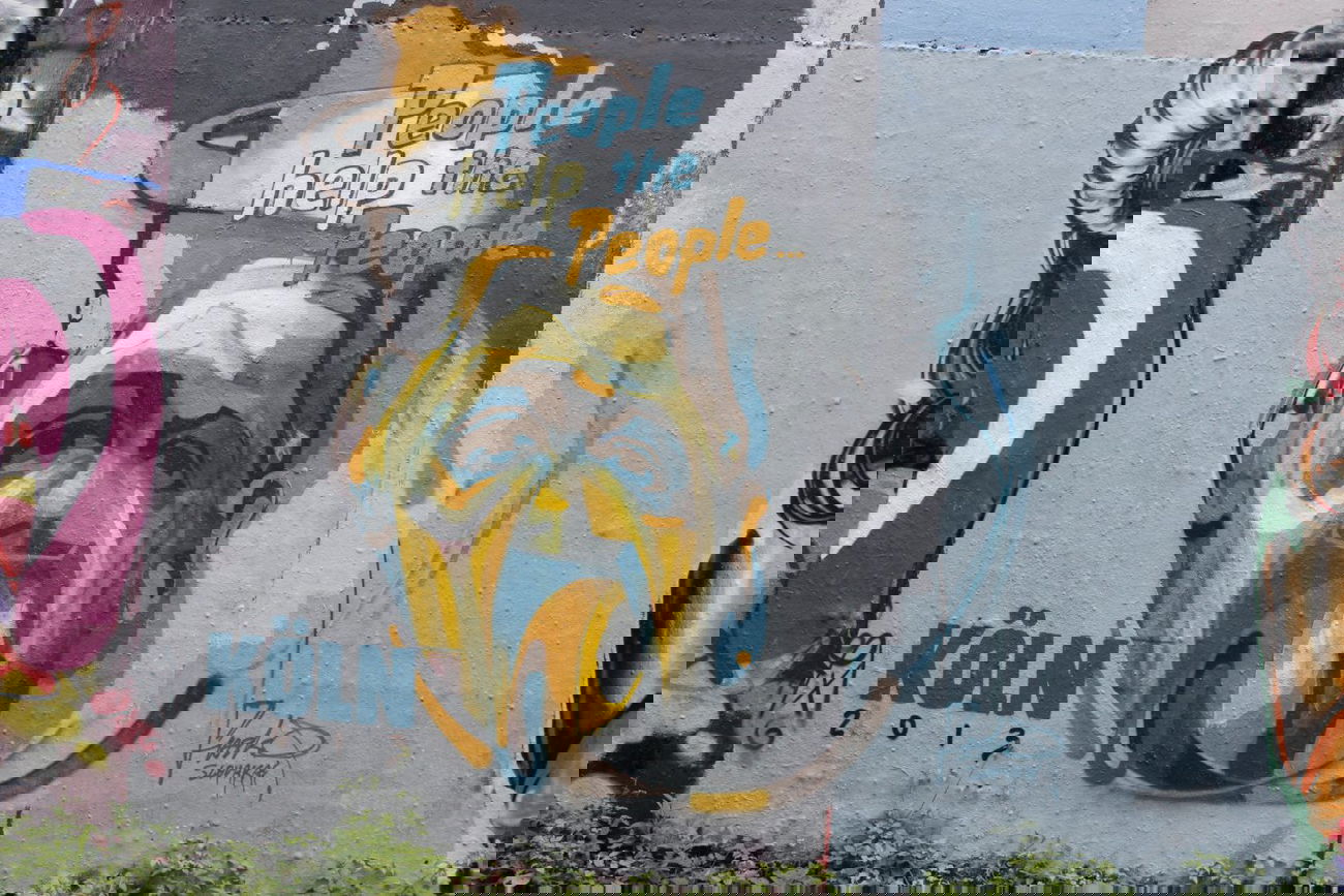 Graffiti Wall in Köln - Photo by eiersalat