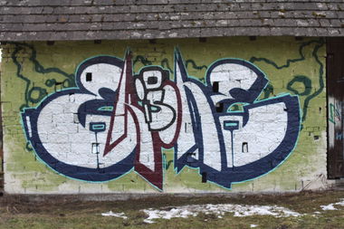 Graffiti Wall - Photo by ekison