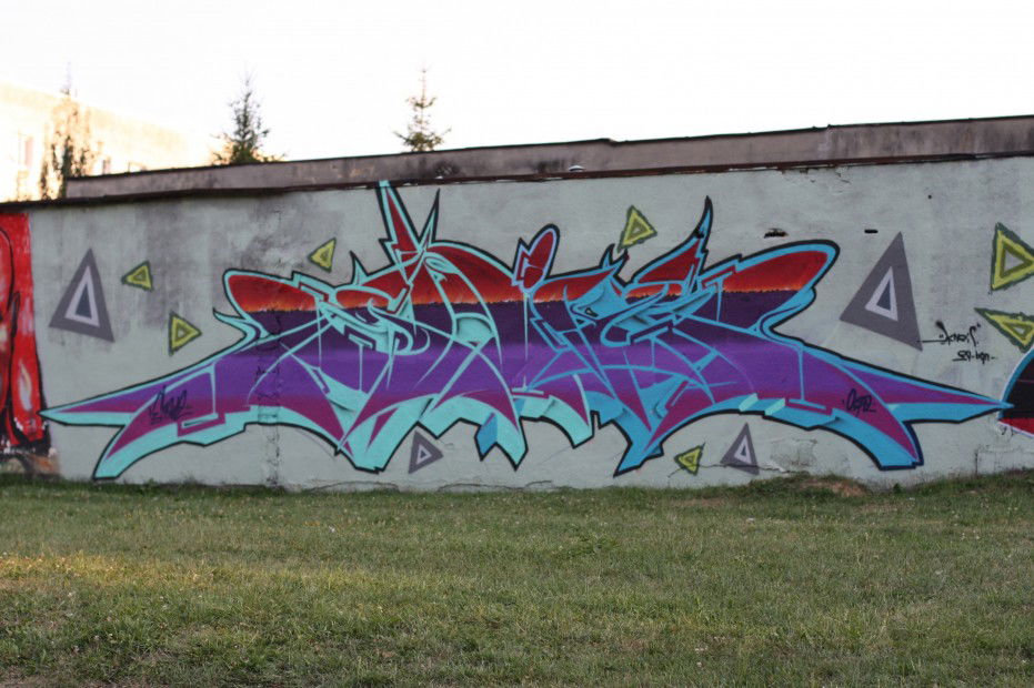 Graffiti Wall - Photo by ekison