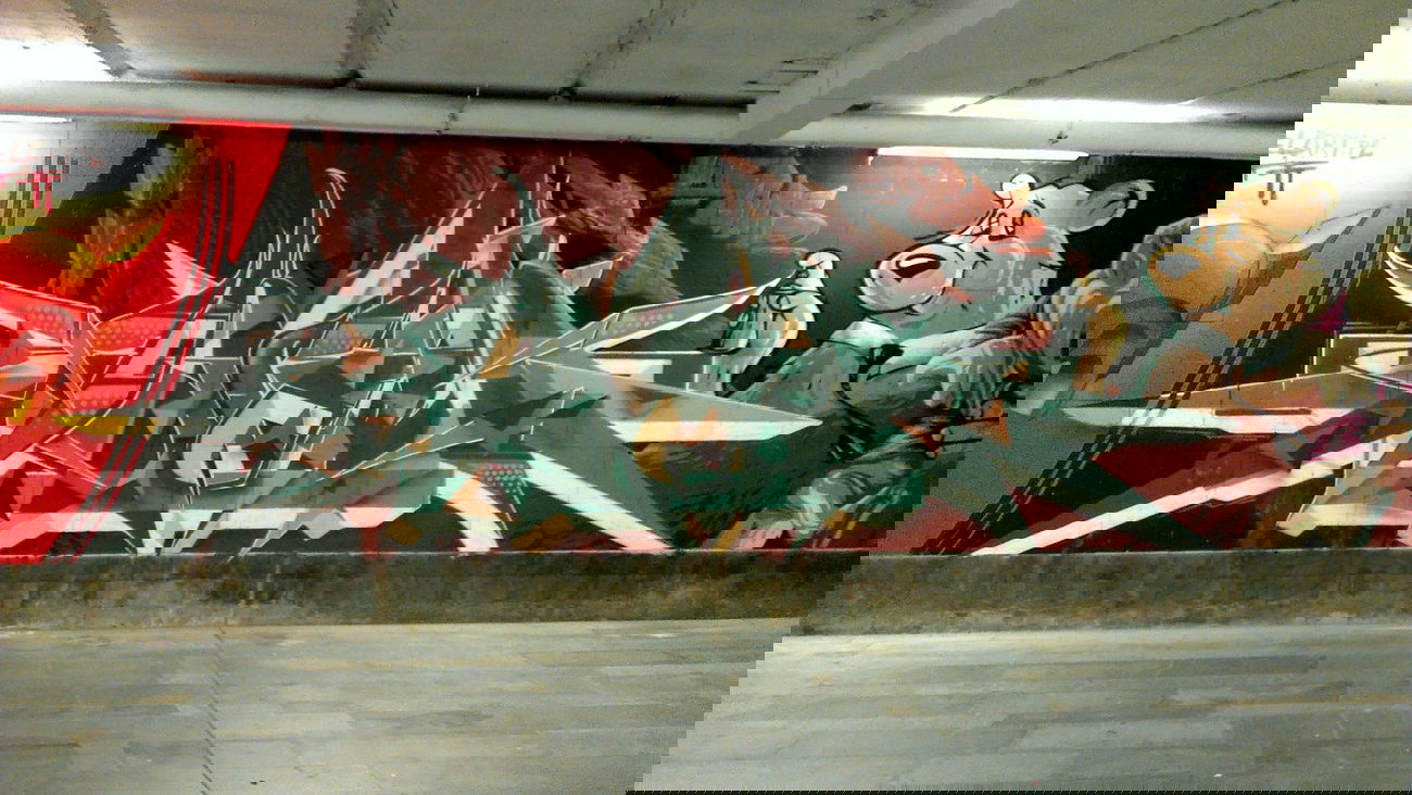 Graffiti Wall - Photo by ekison