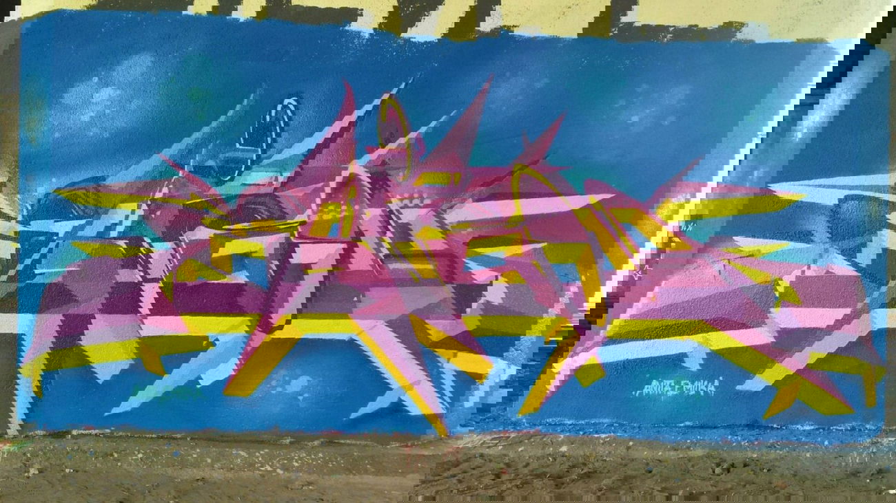 Graffiti Wall in Toru - Photo by ekison (2015)